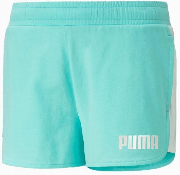 Zestaw sportowy PUMA koszulka spodenki mięta 164 Płeć dziewczynki