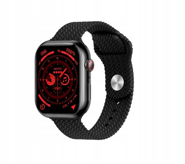 Smartwatch Yaxo Tacoma Nfc IP67 Gps 2,1'' Titanium Black dodatkowy pasek