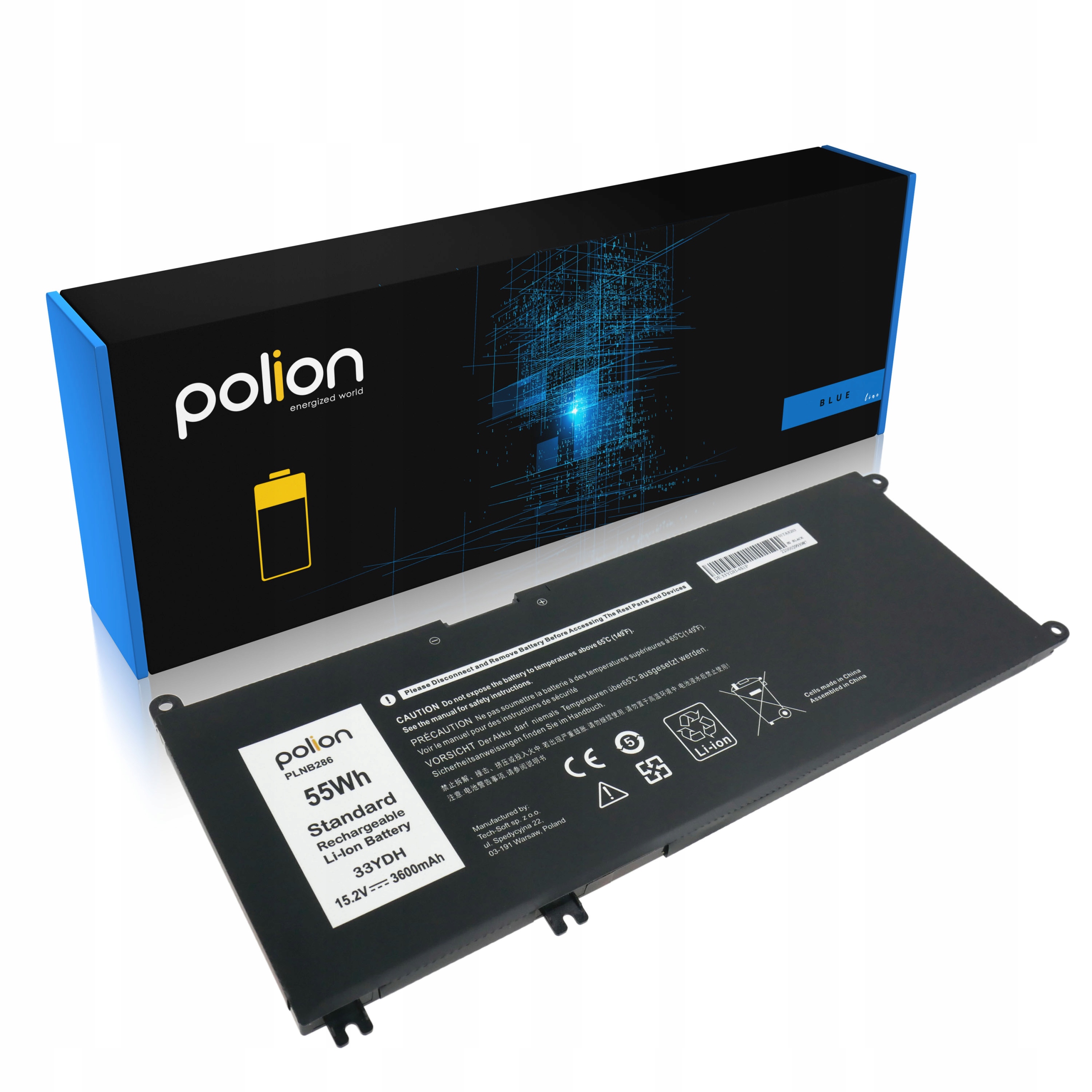 

Bateria 33YDH do Dell Latitude 3380 3490 3580 3590