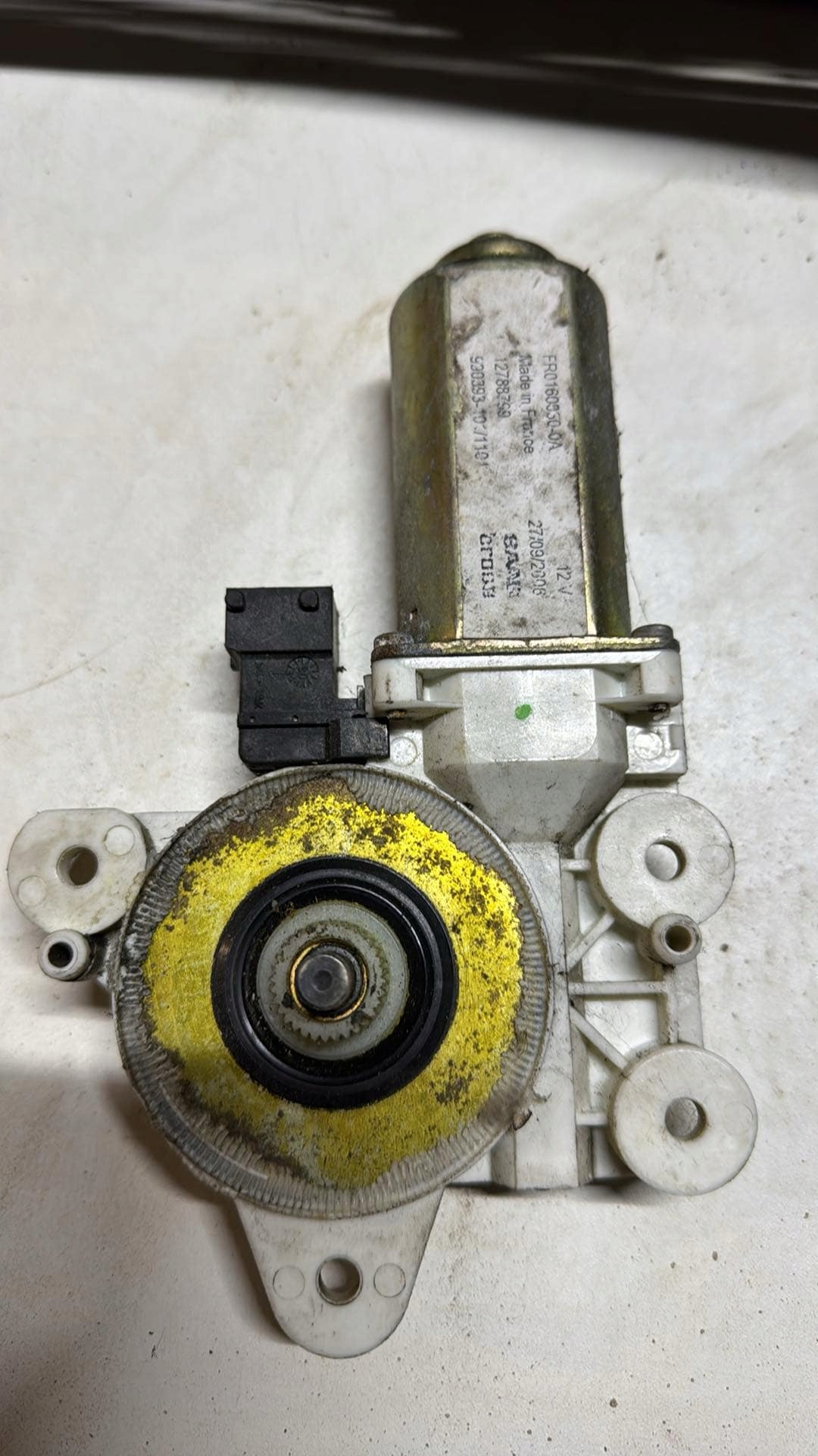 mini motor MECHANIZMU engine lifting windows left 6 PIN Saab 9-3 12755681