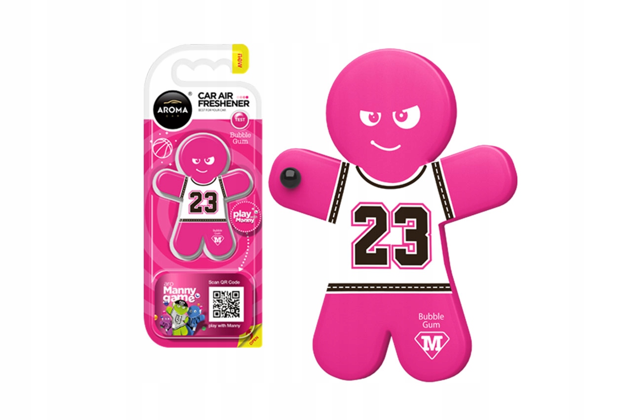 ODŚWIEŻACZ ZAPACH SAMOCHODOWY AROMA GUMA BALONOWA