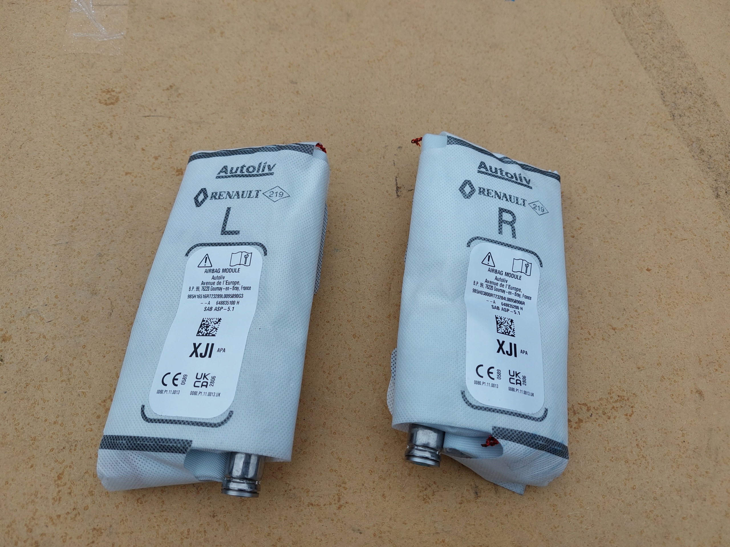 AIR подушка пиропатрон CITROEN DS3