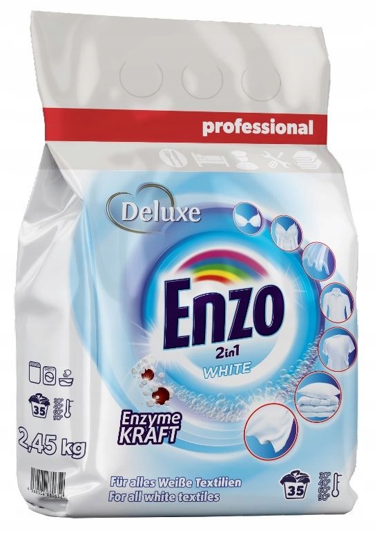 

Enzo White proszek do prania białego 35prań 2,45KG
