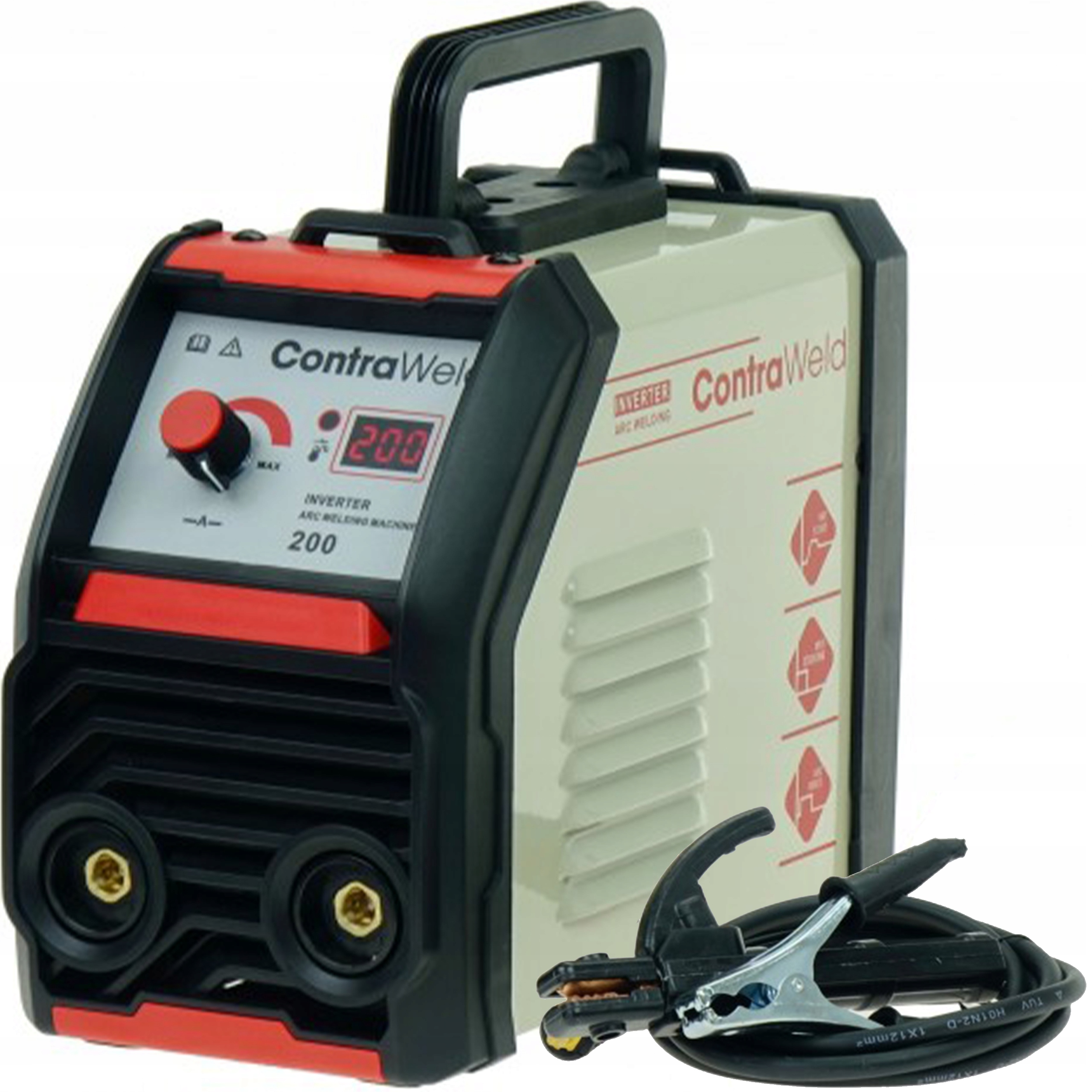 Svářečka Mma ContraWeld 200A Hot Start Arc Force Anti Stick 230V
