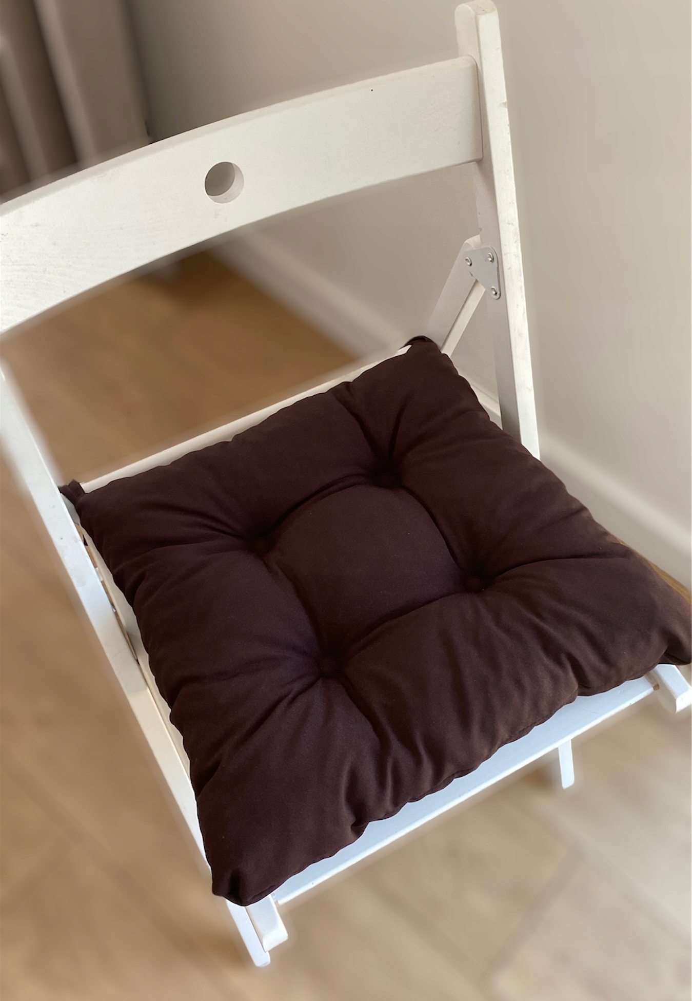 

Poduszka na krzesło Trapez Brązowy