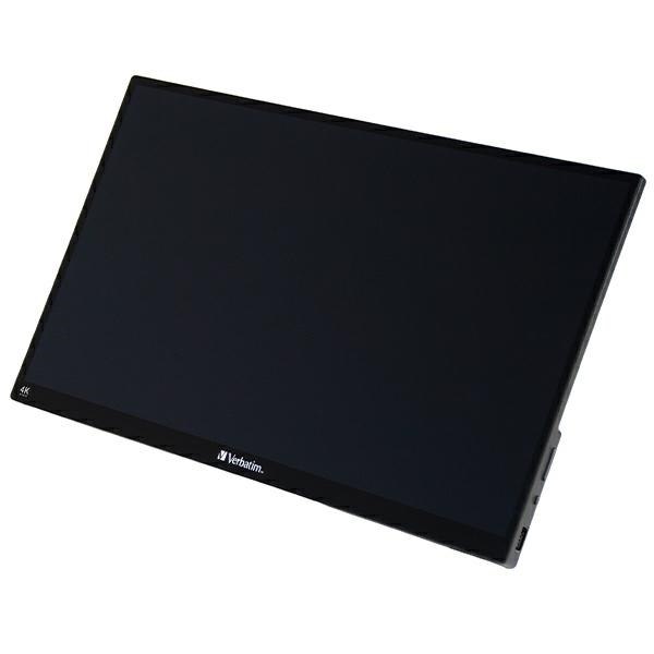 Verbatim Monitor przenośny dotykowy15.6" Ultra Hd 4K czarny/black 3223