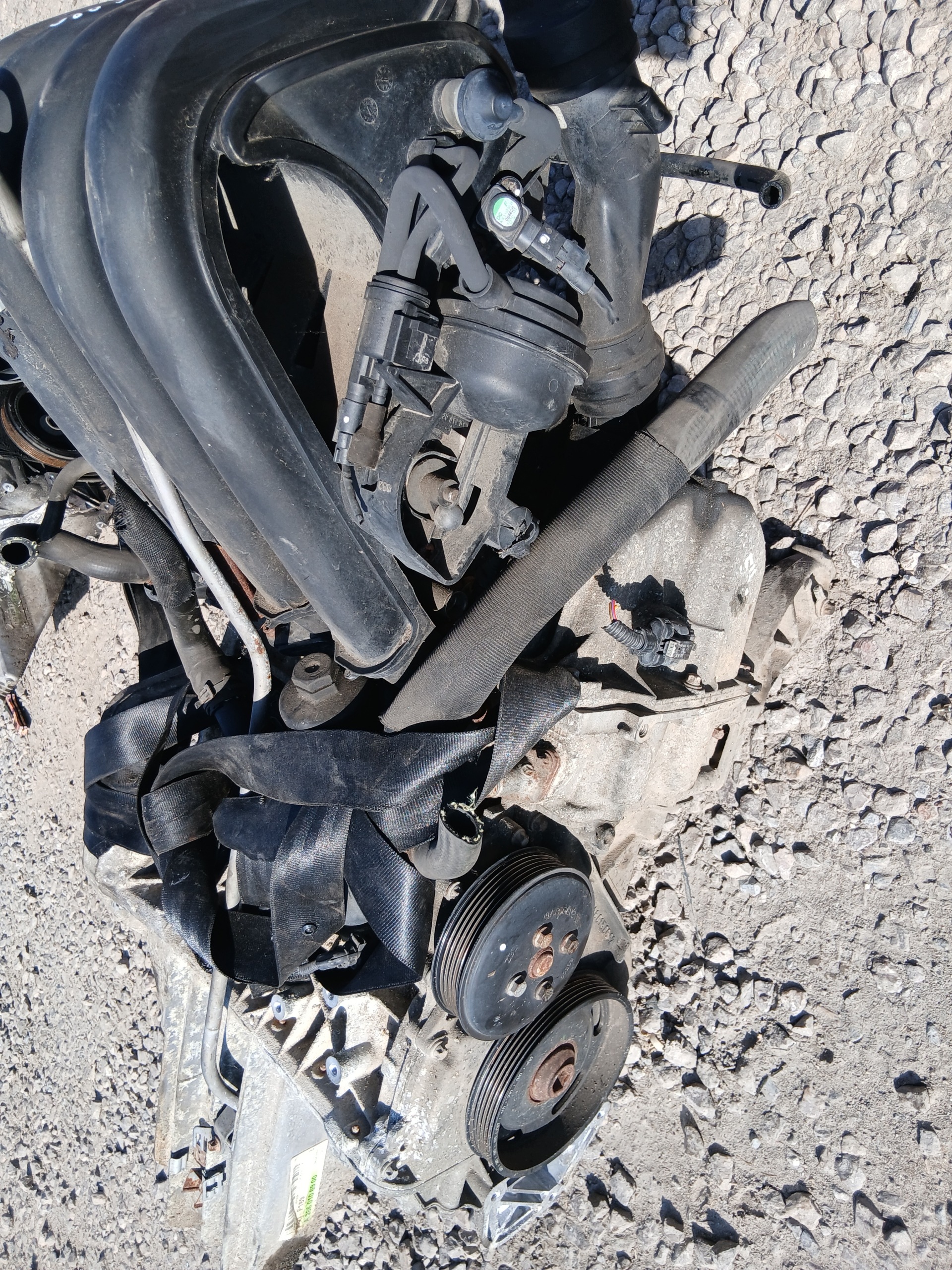 MERCEDES A W169 2.0 8V 2009 266.960 engine complete KPL 205 TYS KM