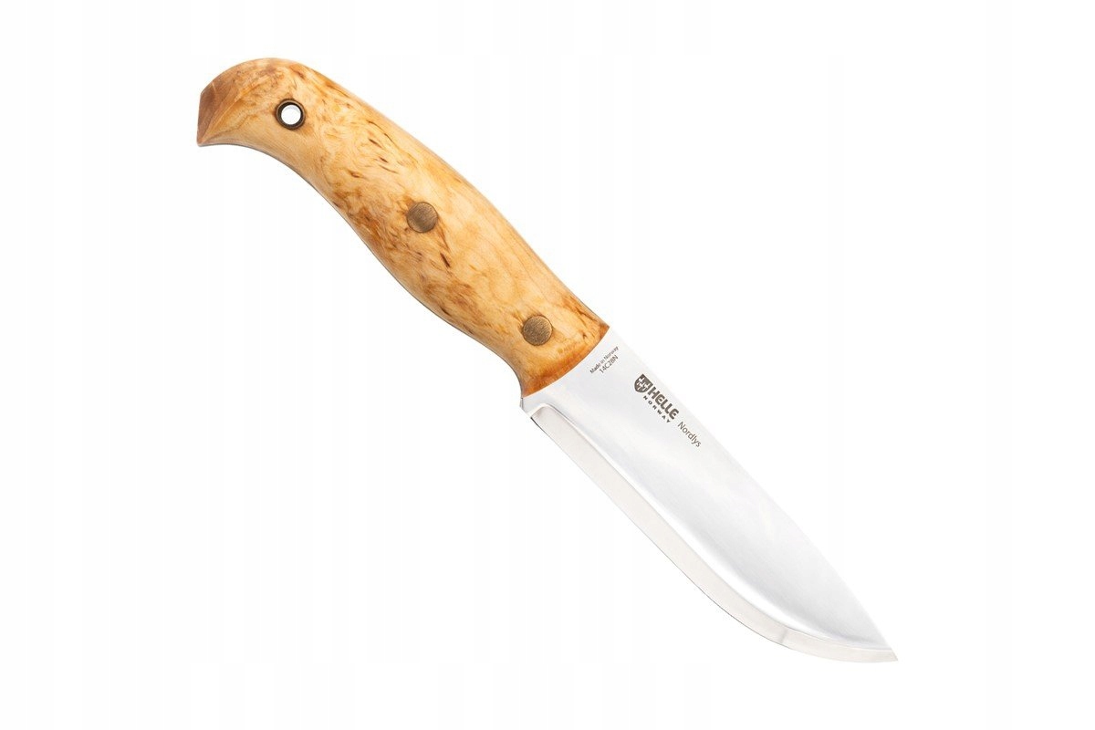 Venkovní Nůž Helle Nordlys pro bushcraft, čepel 12.2 cm