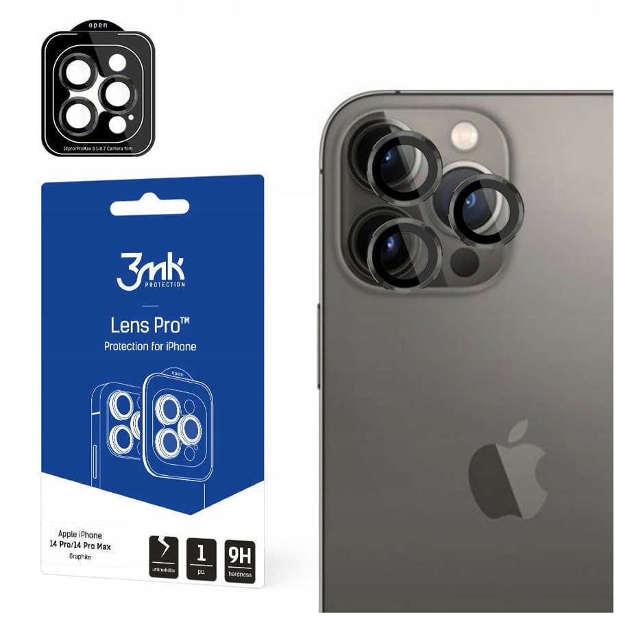 

Szkło Na Obiektyw Kamerę 3mk Do Iphone 14 Pro/ Max