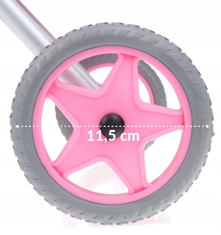 Wózek dla Lalek Głęboki z Torebką Gondola Składany Daszek - Produkt Polski EAN (GTIN) 5902963406446