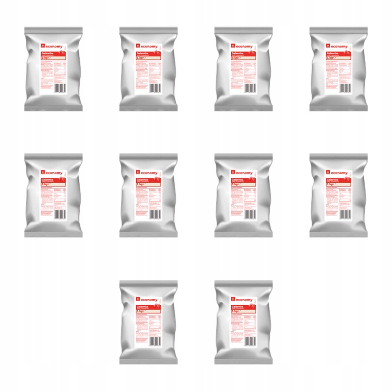 Tge Galaretka smak truskawkowy 1kg X10