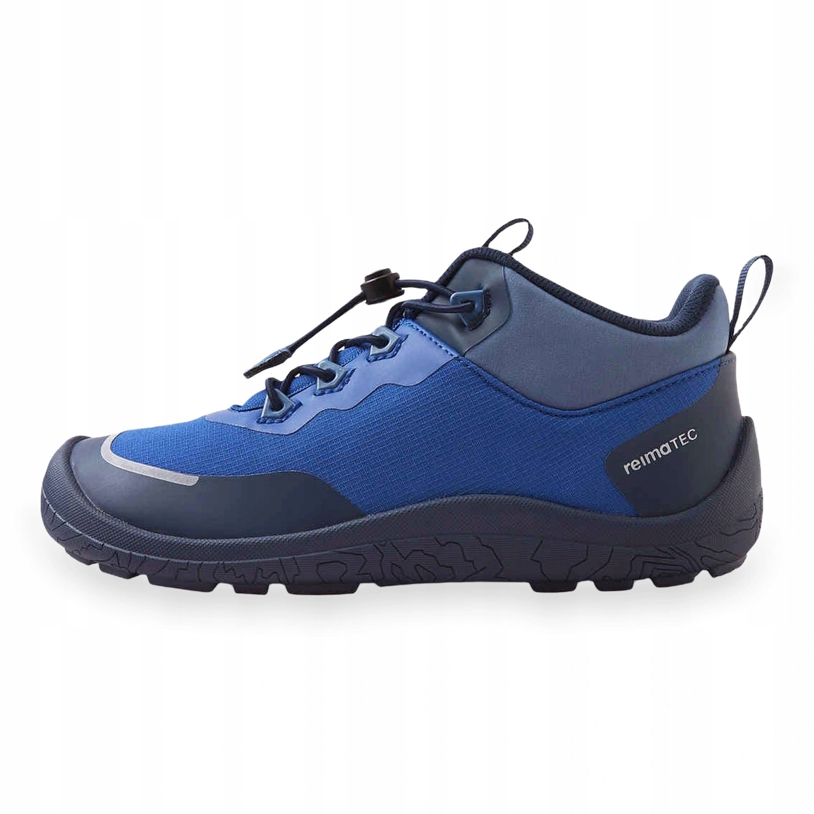 Buty barefoot na rzepy przejściowe dziecięce Reima Sankari Twilight Blue 35
