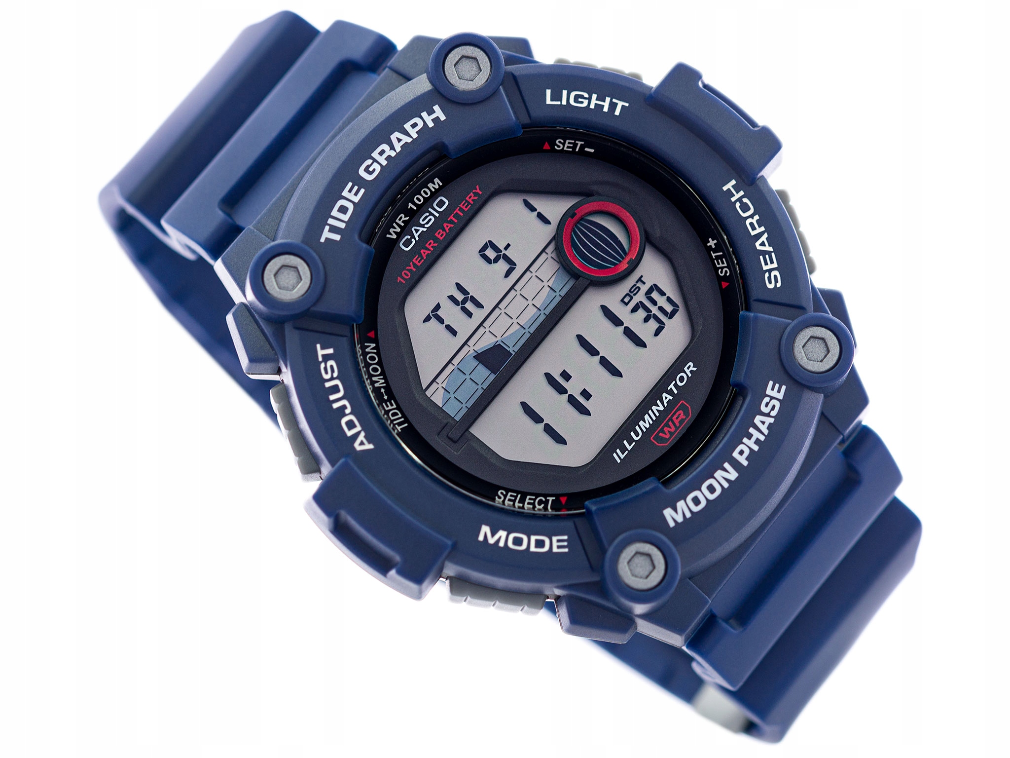 Pánské Hodinky Casio WS-1300H-2AVEF Vodotěsné