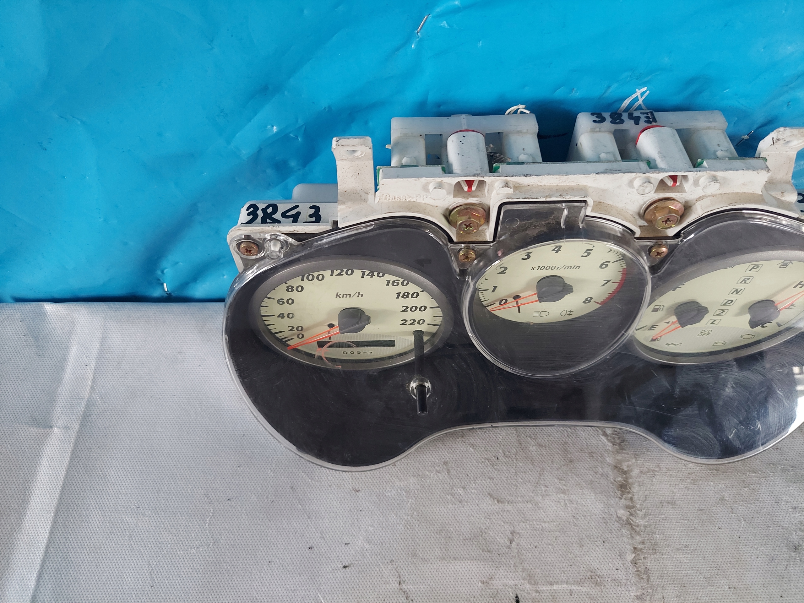 dials clock RAV 4 II 2.0 VVTI AUTOMAT 83800-42870