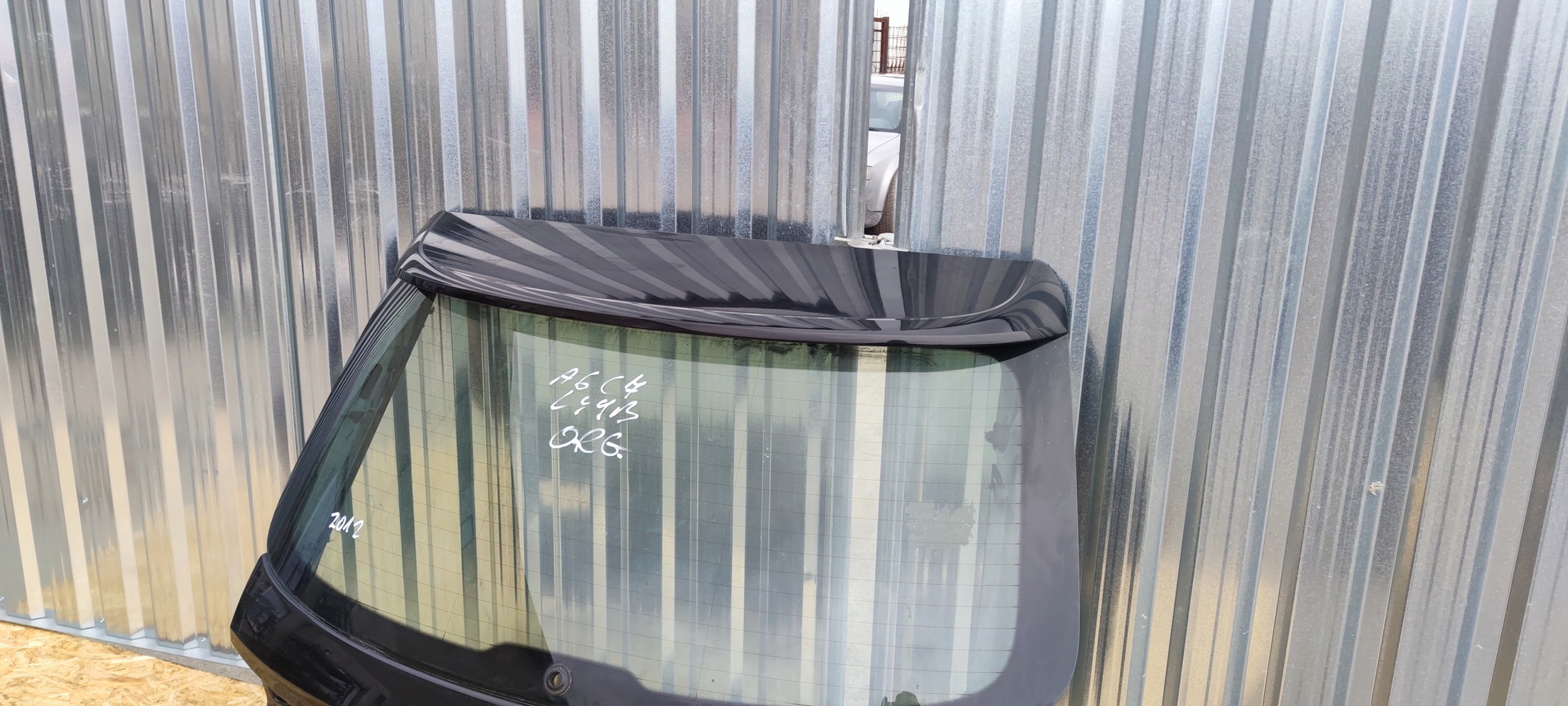 boot doors rear part AUDI A6 C7 AVANT/KOMBI LY9B ORG