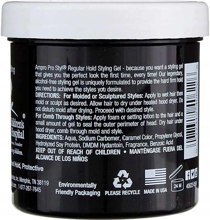 AMPRO PRO STYL PROTEINOWY ŻEL DO STYLIZACJI WŁOSÓW Marka Ampro