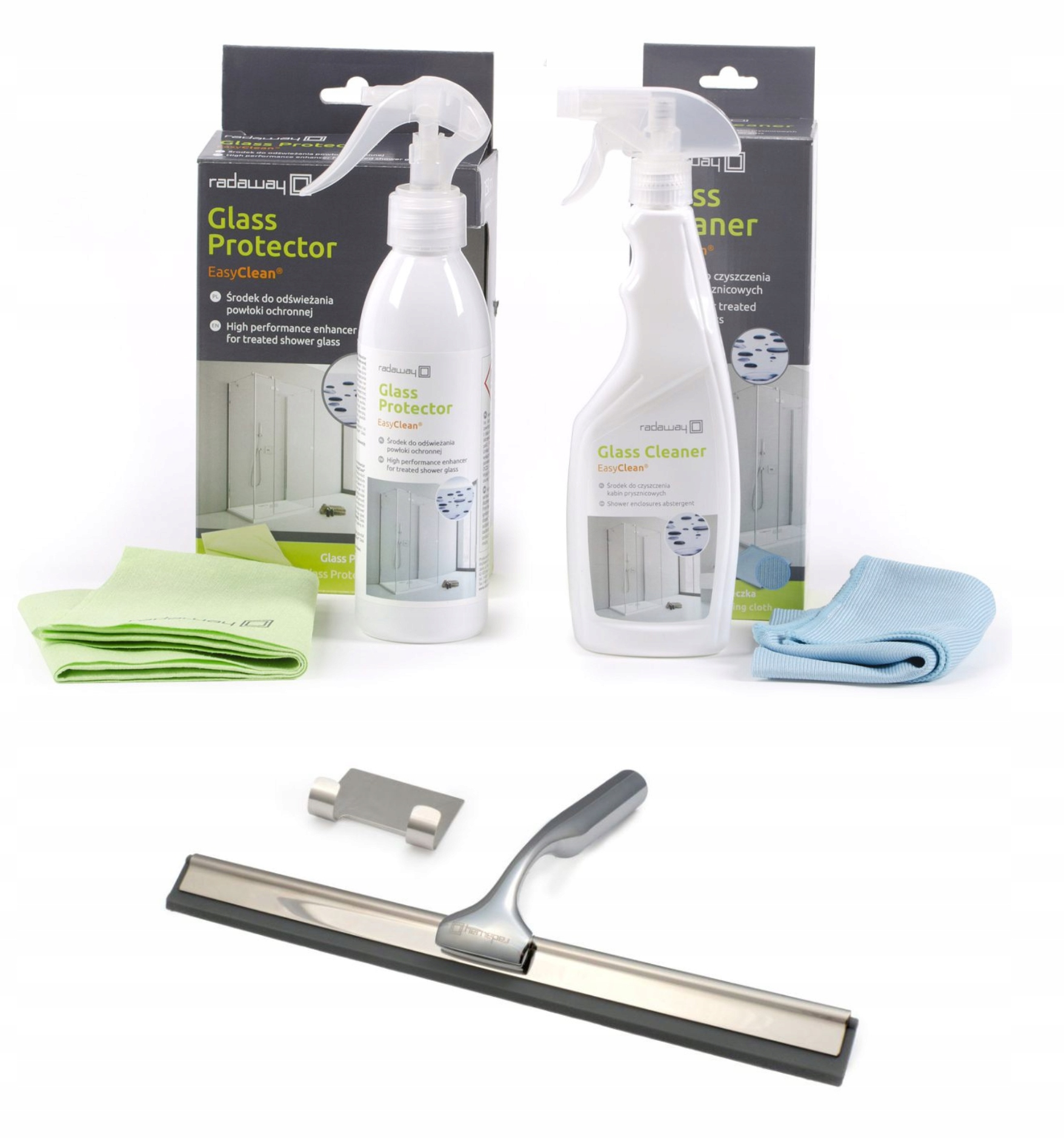 

Radaway Glass Cleaner+glass Protector+ściągaczka