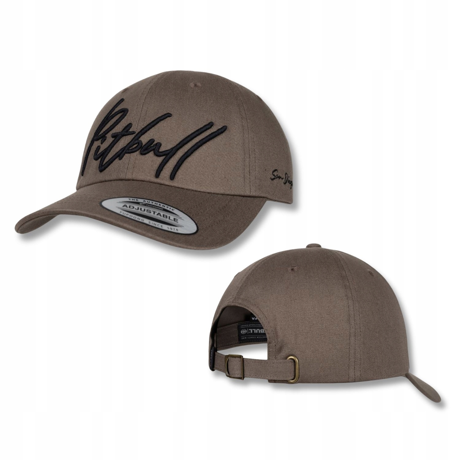 Kšiltovka Pitbull Snapback Pitbull San Diego s vyšitým nápisem