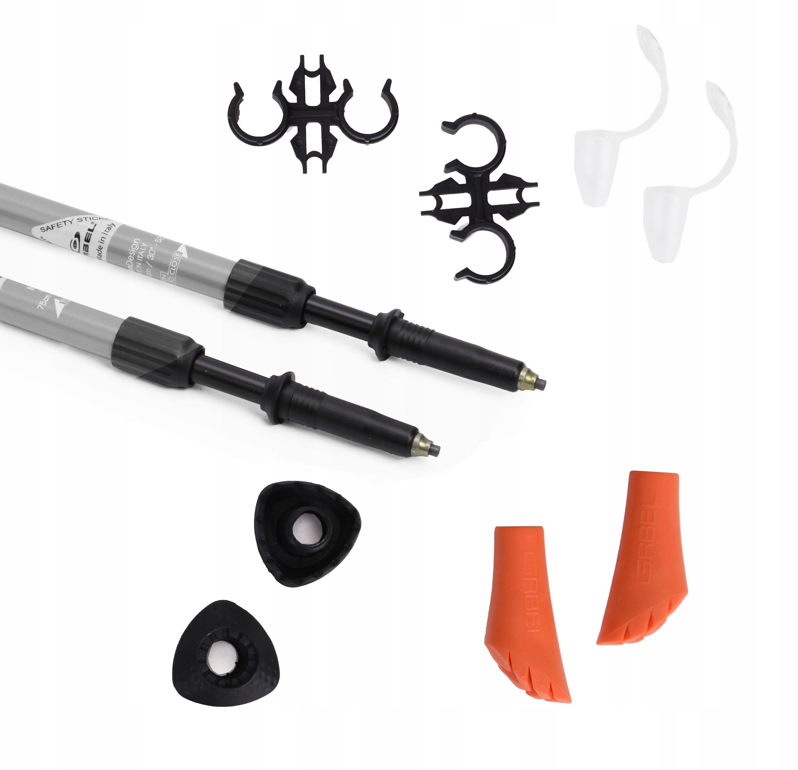 GABEL STRETCH CARBON KIJE KIJKI NORDIC WALKING Liczba segmentów 2