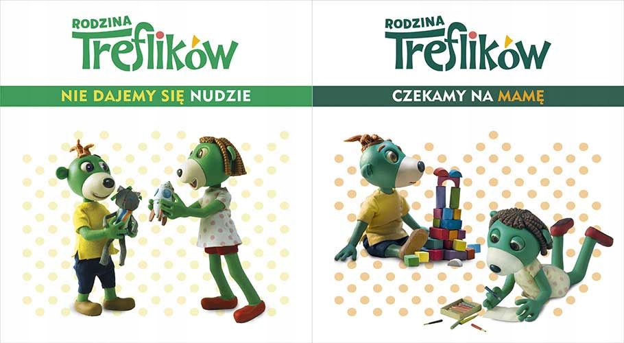 

2x Rodzina Treflików Nie dajemy się nudzie Czekamy