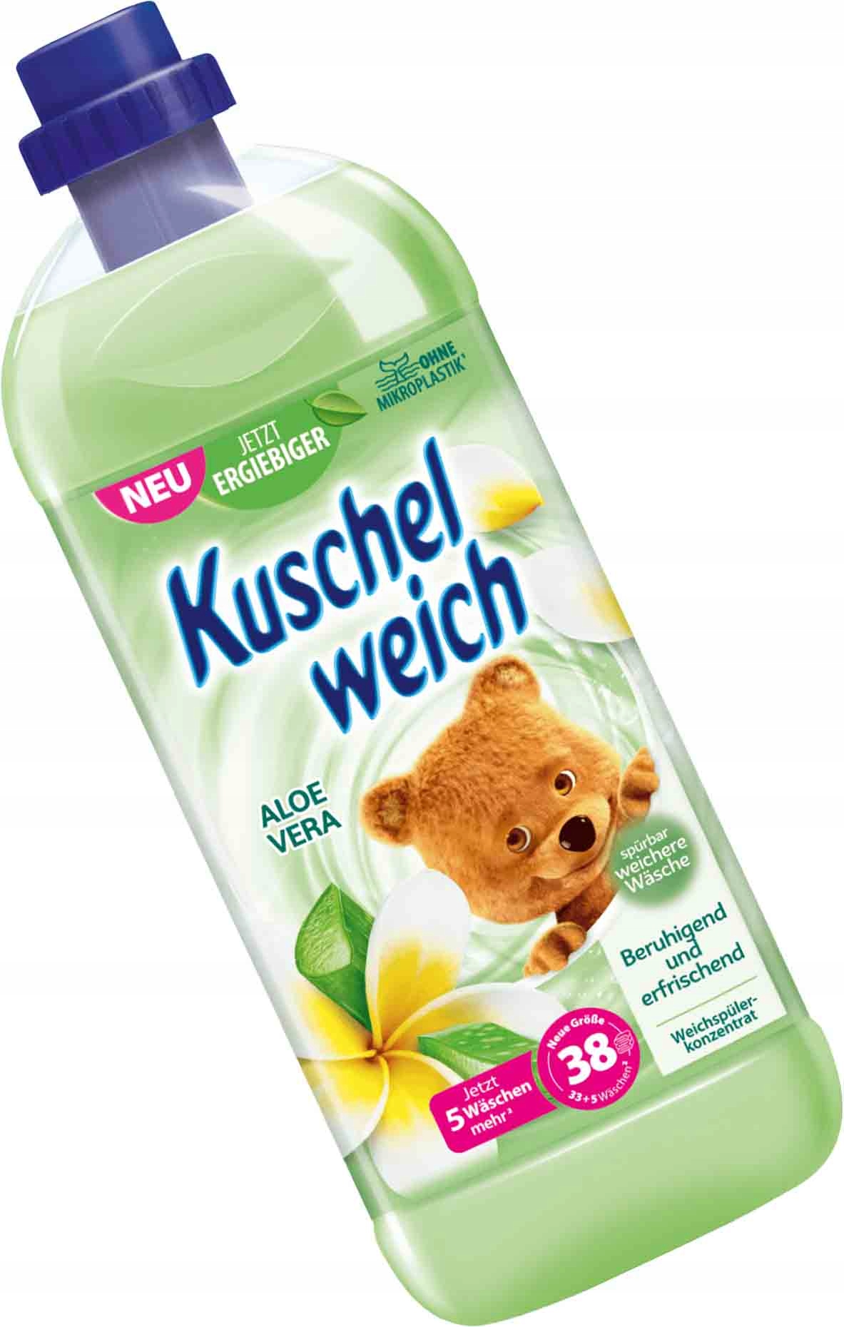 

Kuschelweich Konc. D/płuk. 1 L Zielony