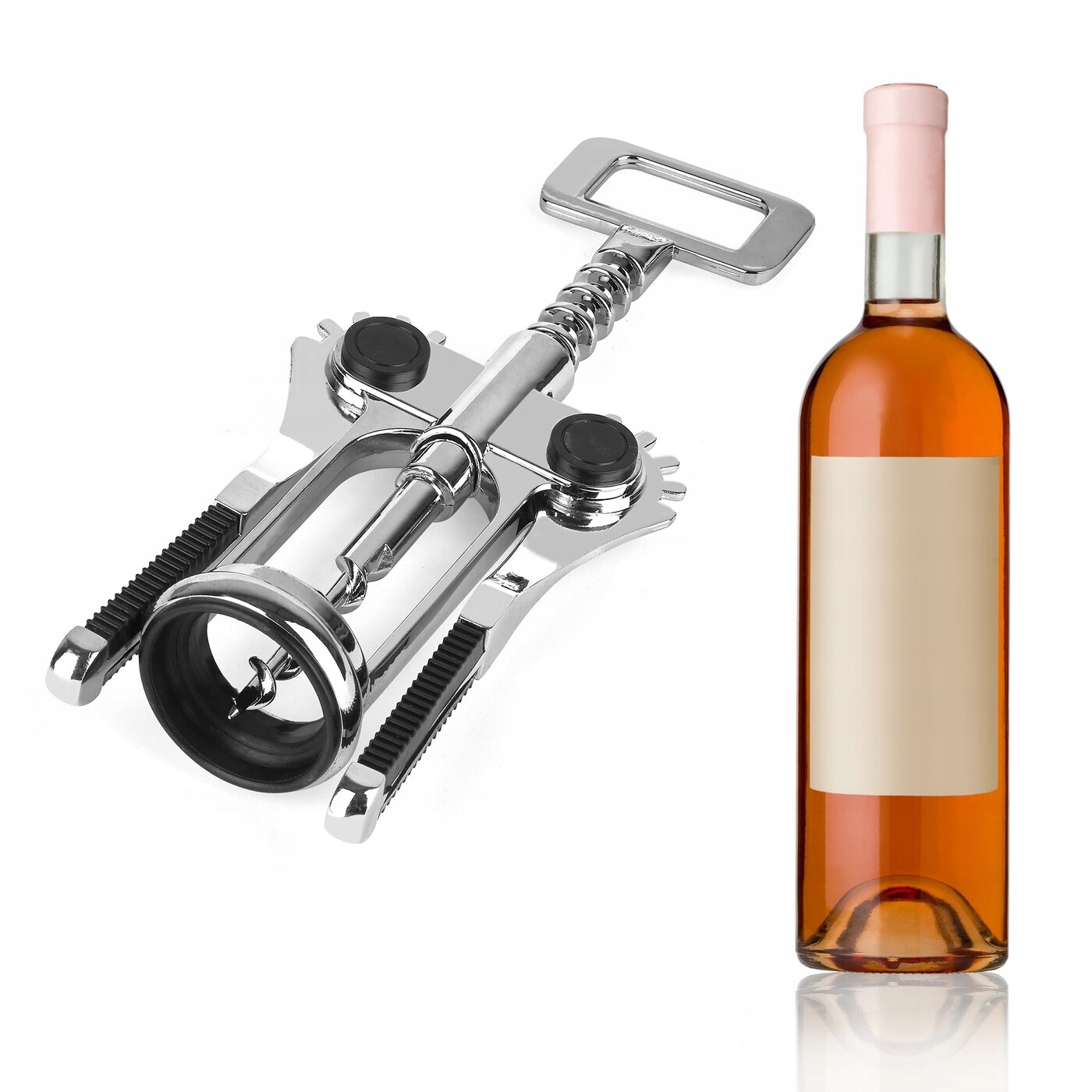 

Korkociąg Do Wina otwieracz do butelek Stal Tadar