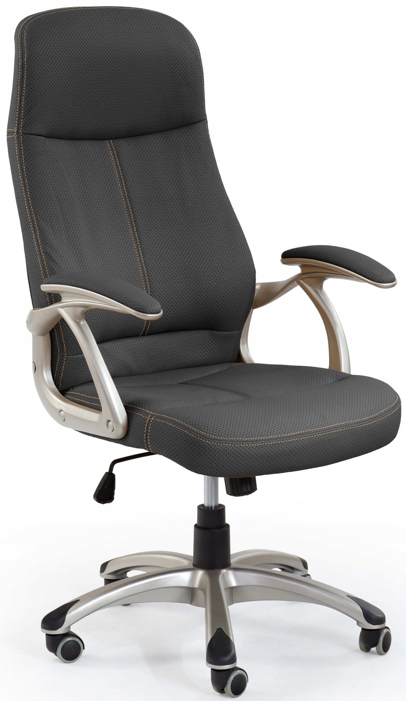 

Czarny Fotel biurowy obrotowy gabine Edison Halmar