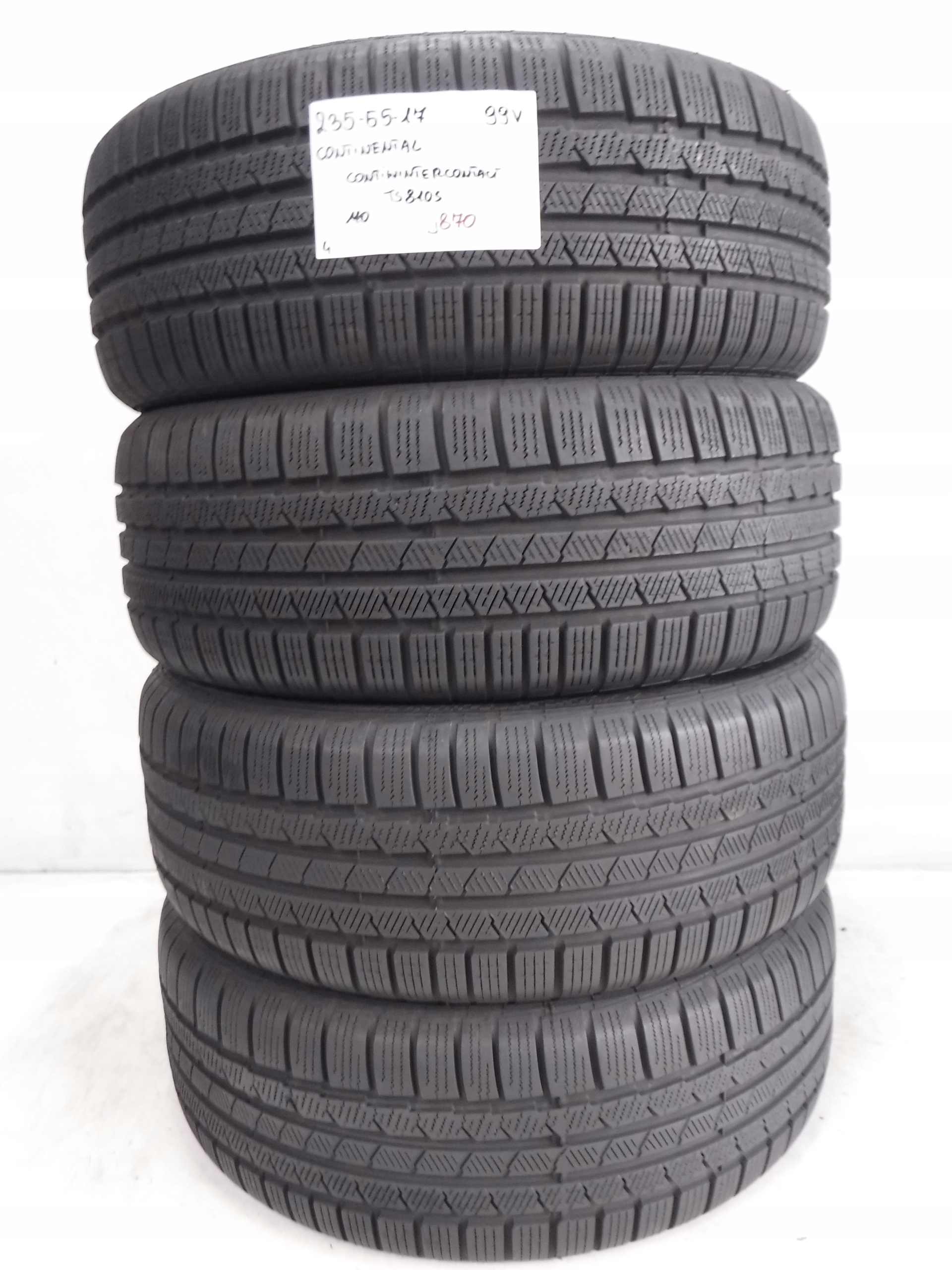 ЗИМОВІ ШИНИ 235/55/17 99V CONTINENTAL TS 810S