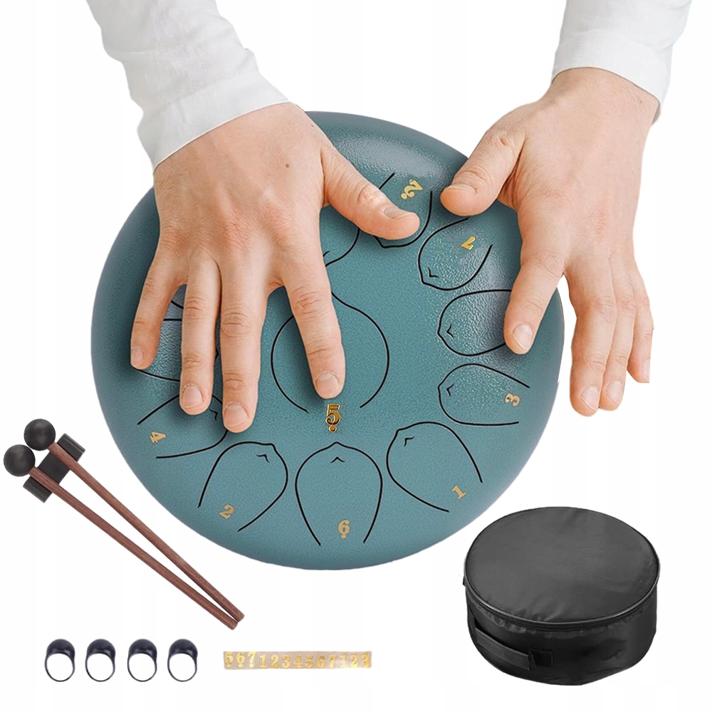 Jazykový Buben 12 Palců, 13 Zvuků Z Uhlíkové Oceli Pro Uvolnění