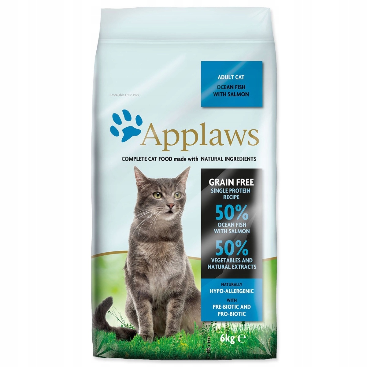 Levně Krmivo Applaws Dry Cat Ocean Fish & Salmon 6kg