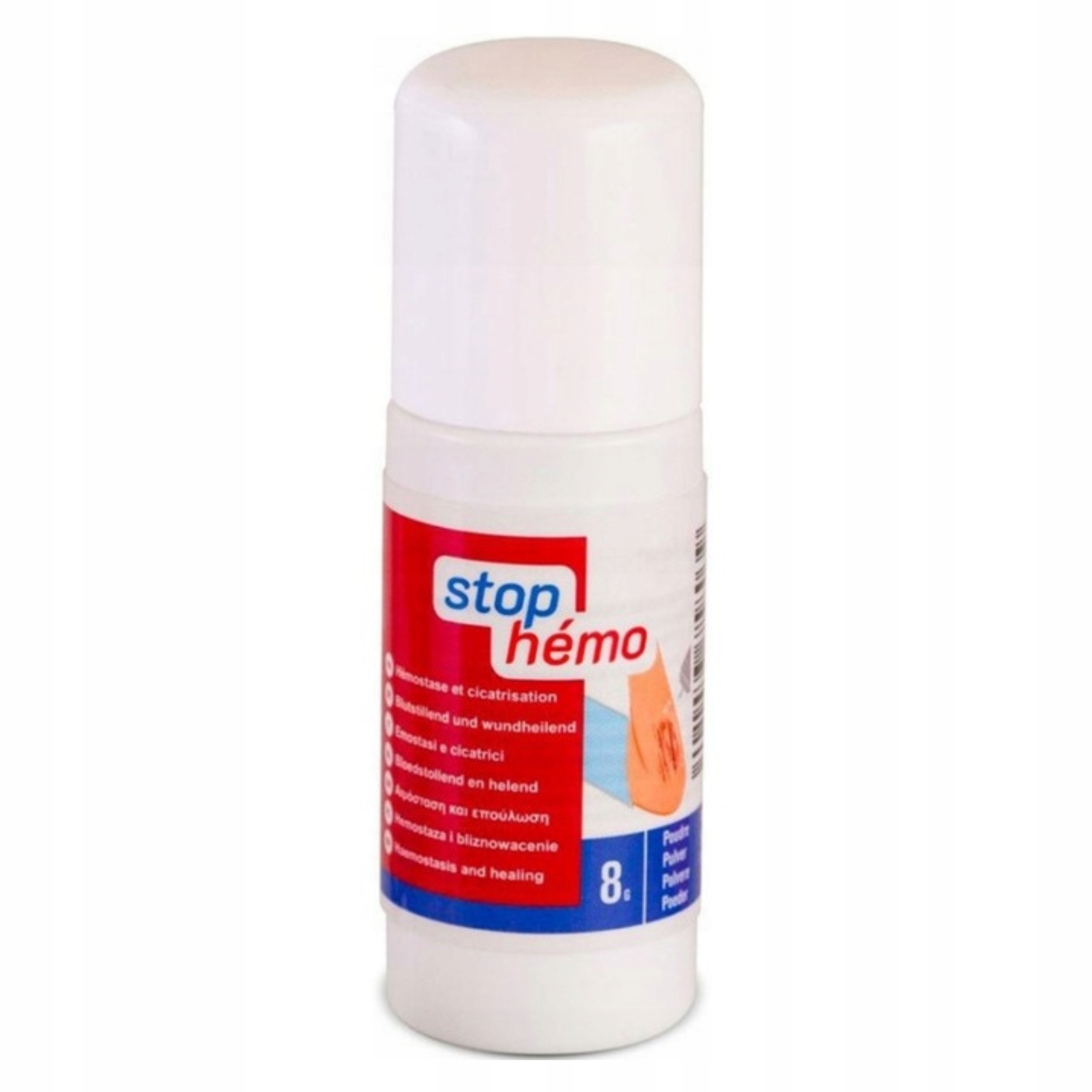 

Puder na rany zatrzymujący krwawienie Stop Hemo 8g