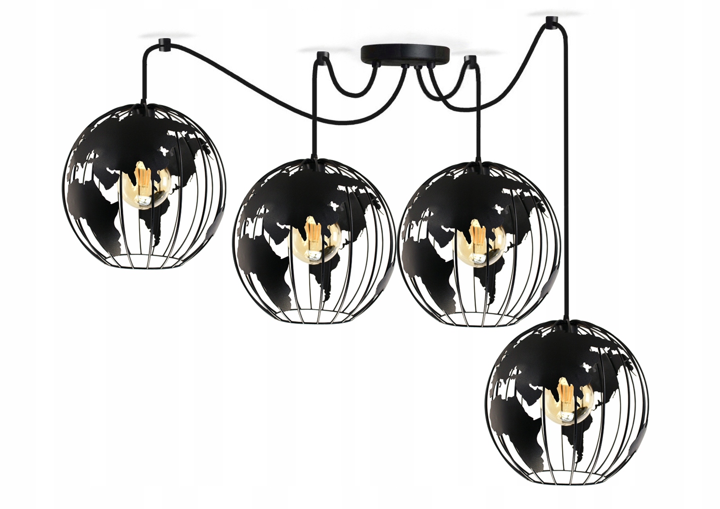 Luster stropné závesné svietidlo Pajúk Globus stropné svietidlá do obývačky loft