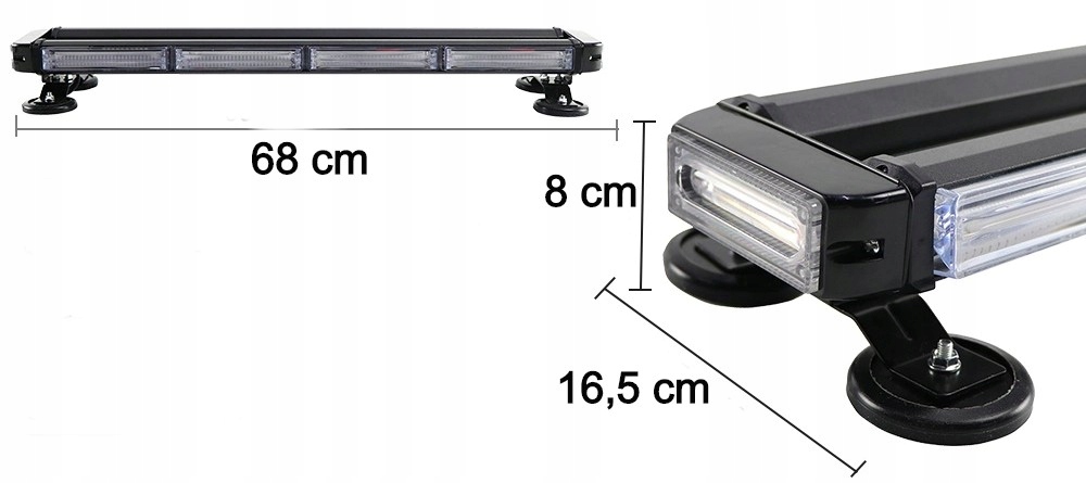 Belka ostrzegawcza Led COB kogut lampa 178W 12-24V Producent części Inny