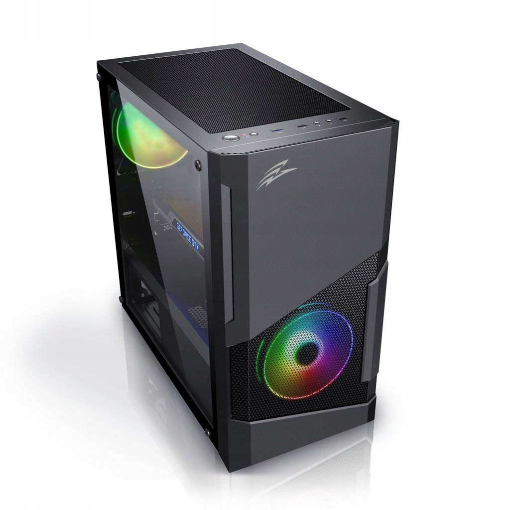 Evolveo M5/ Micro Atx/ Transpar./ Čierna CAEM5