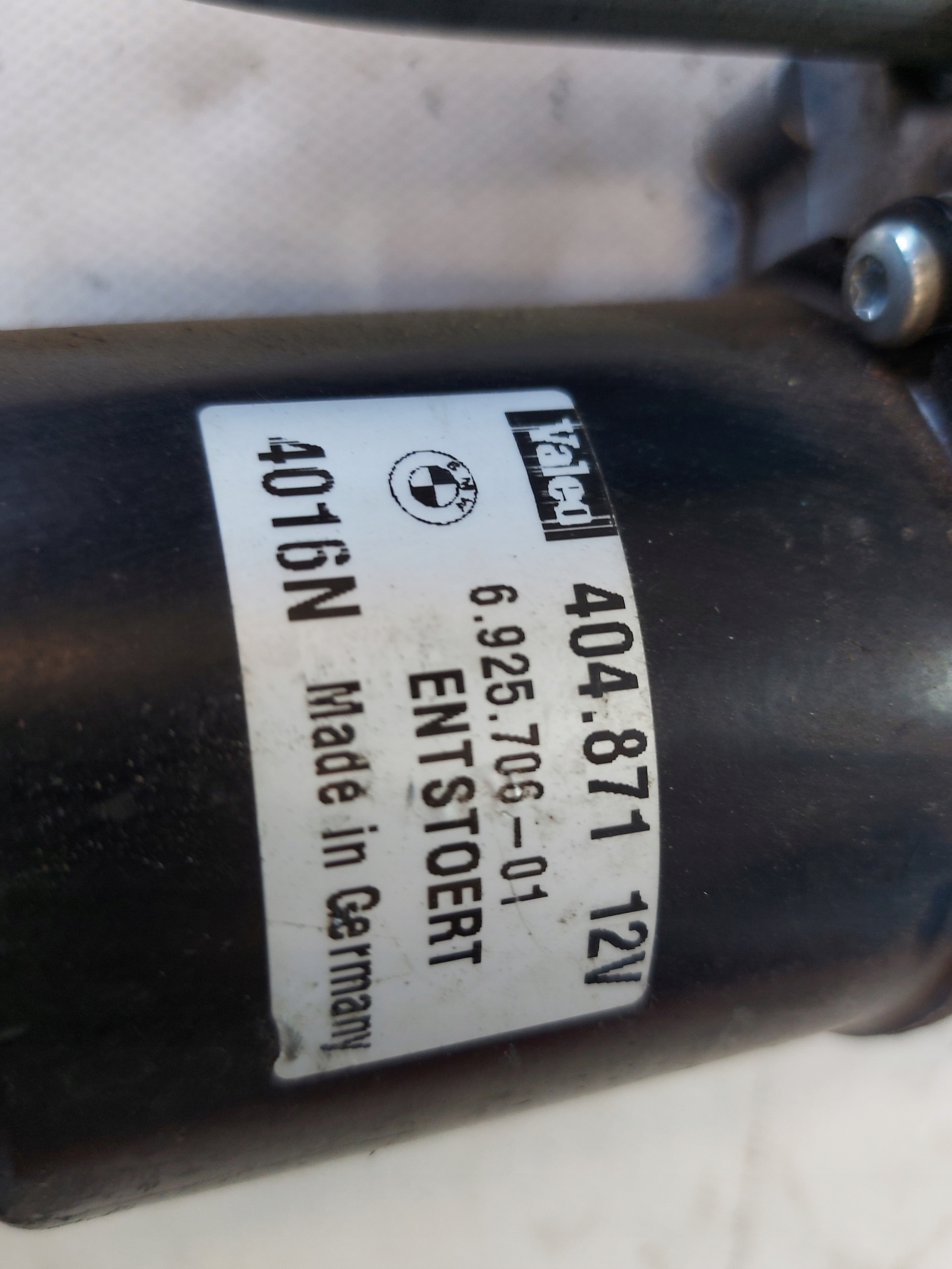 wiper mechanism BMW 1 E87 7157789 front