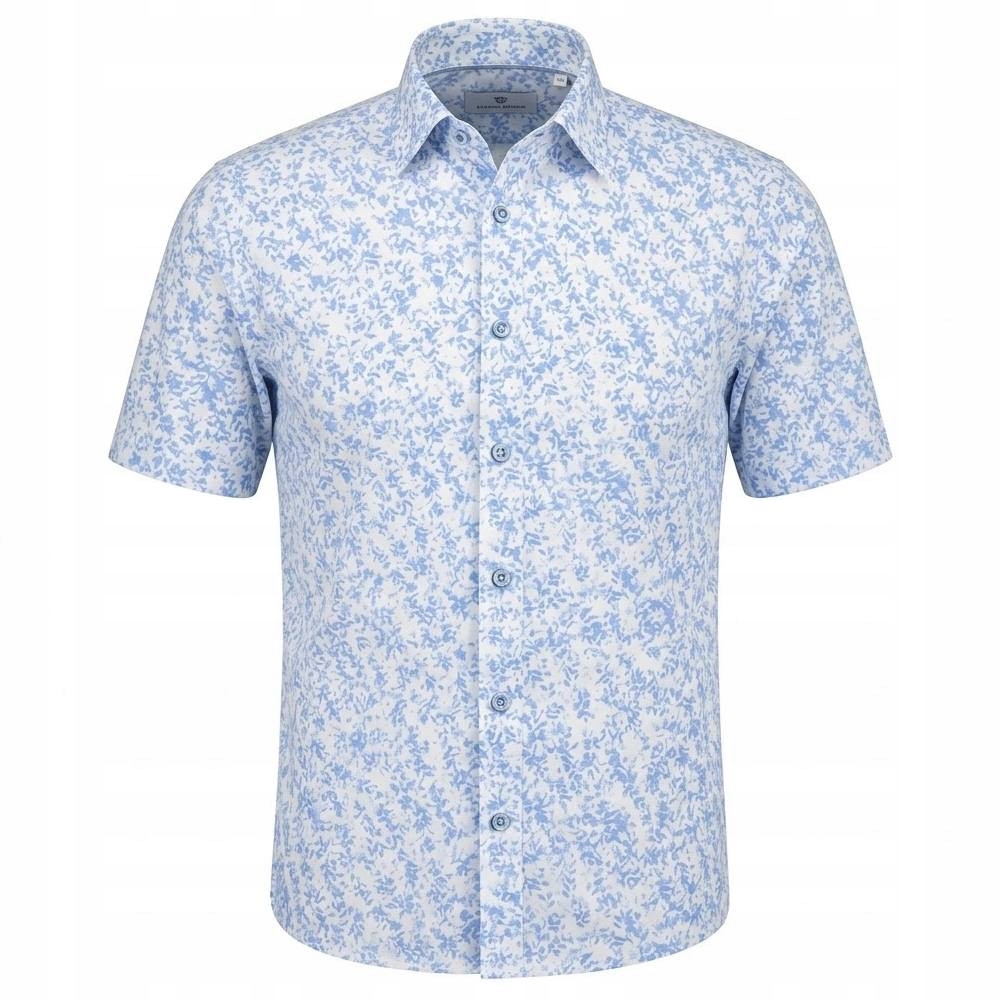 Ego Man košile pánská EKS305-1 slim fit krátký rukáv XXL