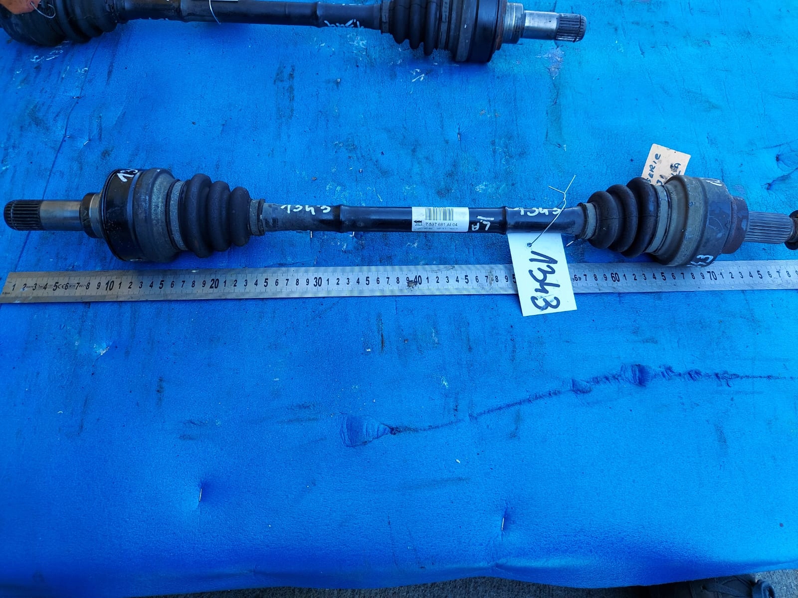 semi-axis BMW F31 2.0 TD left rear part 7597681