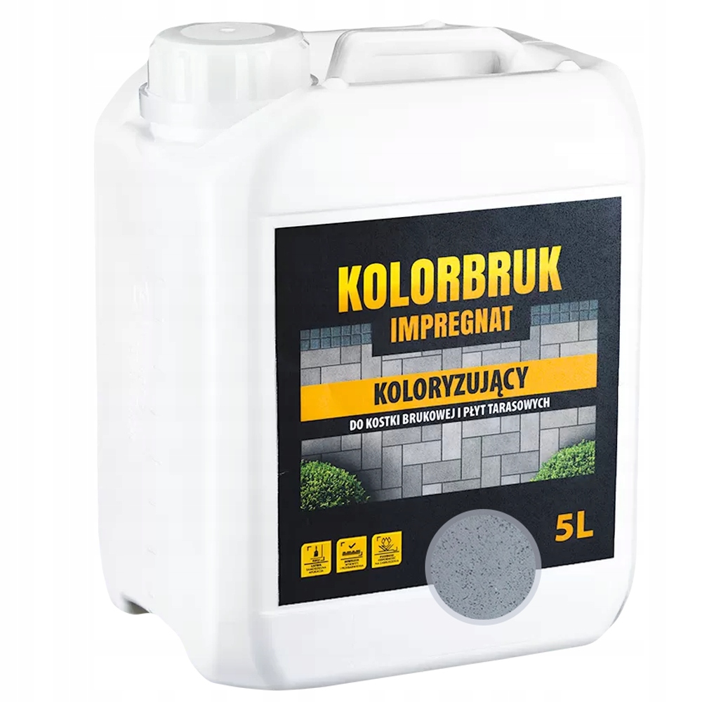 

Impregnat do kostki Aksil Kolorbruk Szary 5L