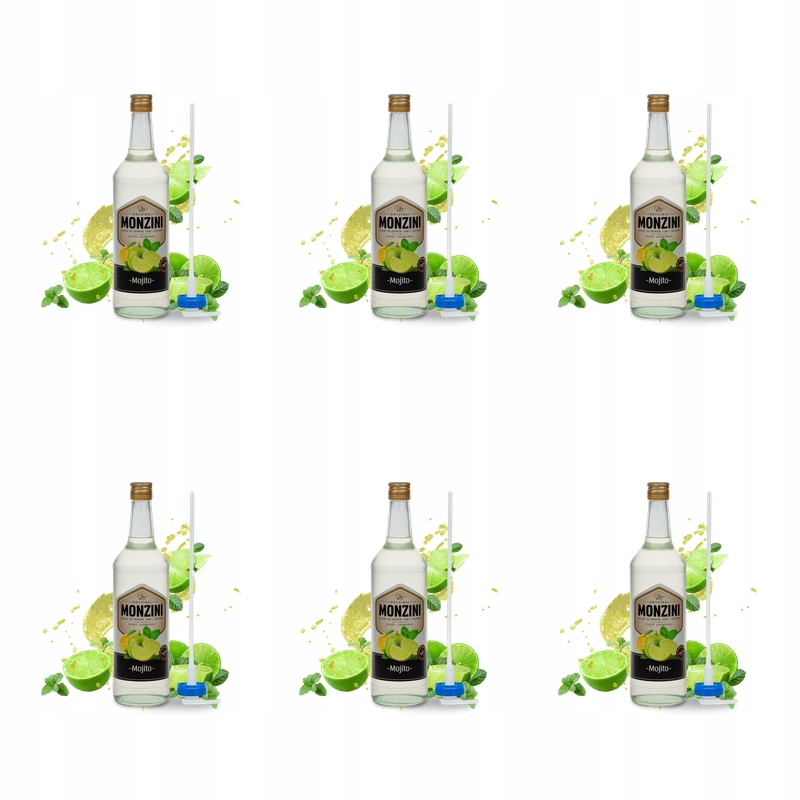 Syrop Monzini mojito 1l z pompką X6