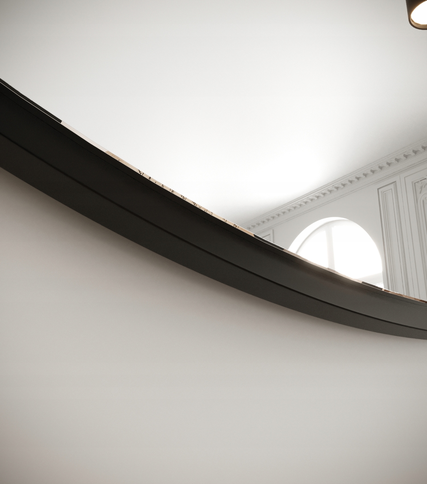 Lustro FENIKS 50 okrągłe ścienne 50*60*70 Marka Abiks Meble