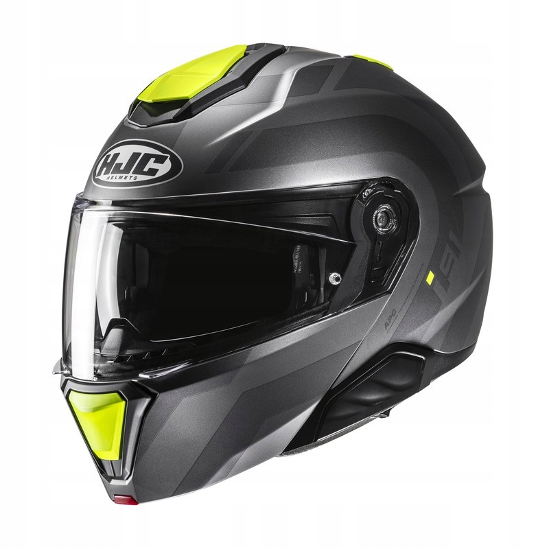 Helma Hjc i91 Arven Grey/Yellow veľ.L