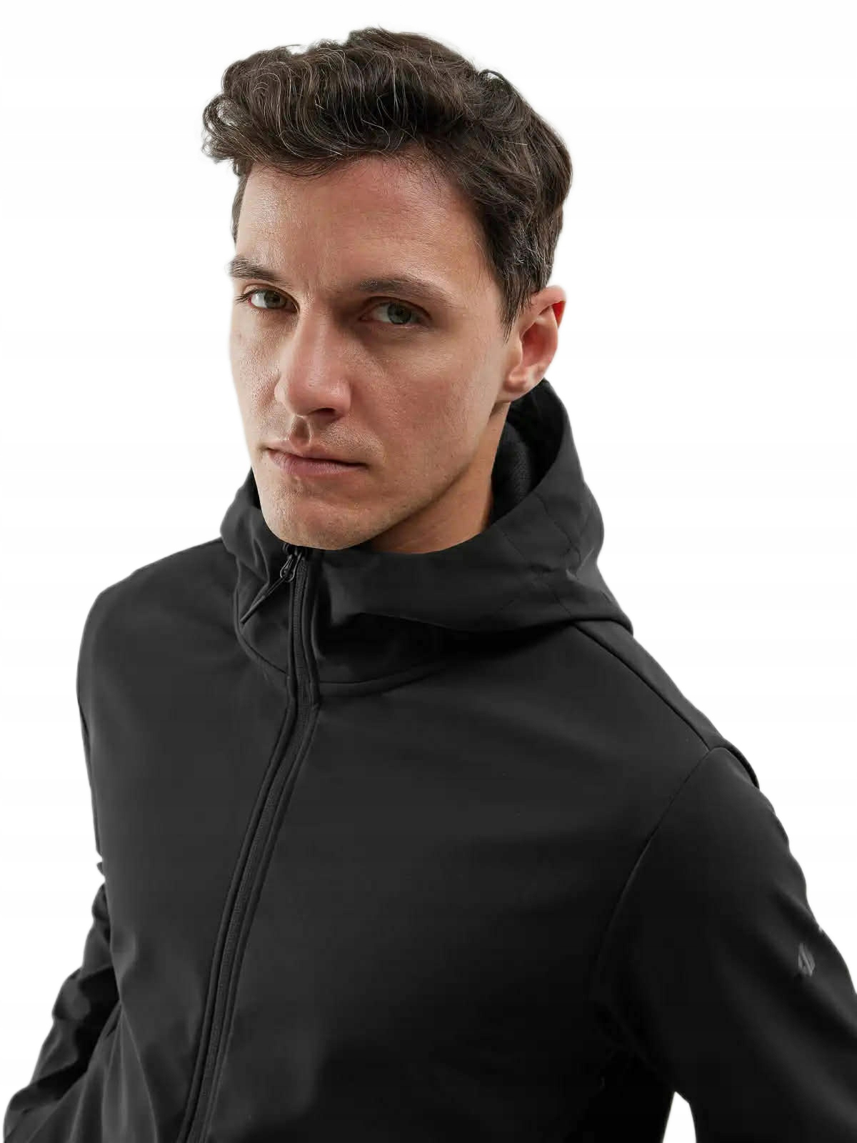 Bunda 4F Pánská Teplá Softshellová Membrána Neo-dry Černá M362 vel. XL