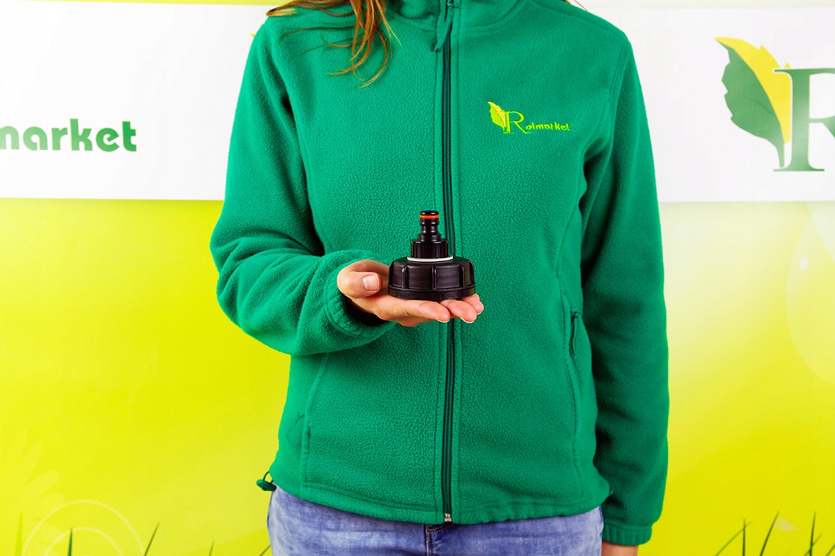 ADAPTER ZŁĄCZKA NA WĄŻ OGRODOWY 1/2 + KOREK DO MAUZERA MAUSER IBC 1000L Marka inna