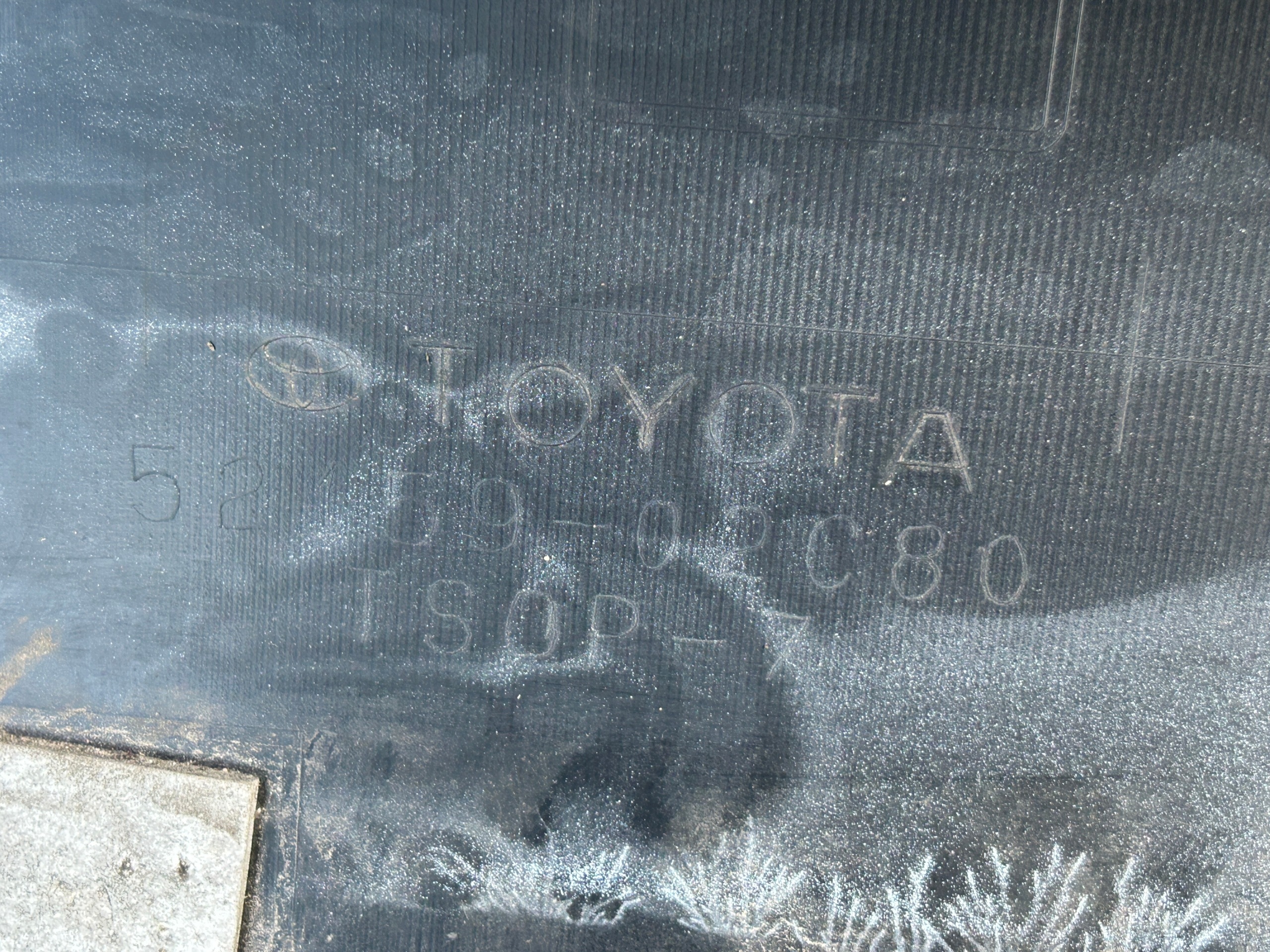 stoßstange heck hinten TOYOTA COROLLA E21 KOMBI 18