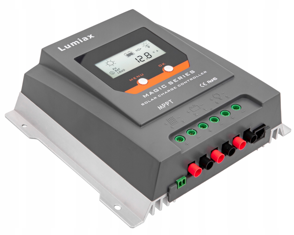 Regulator 30A Bluetooth Lumiax MPPT 12V 24V Part number FW R 19 B