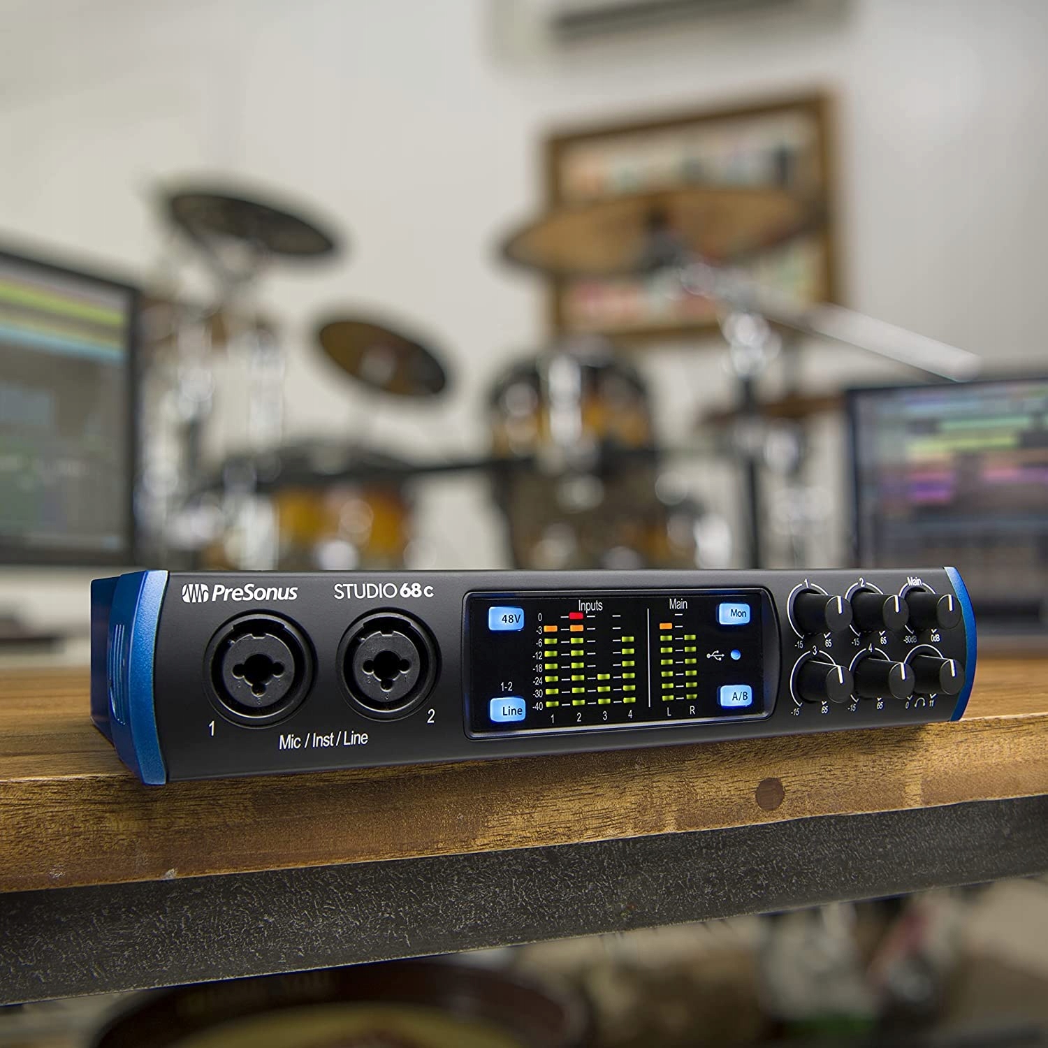 PreSonus Interfejs audio USB-C Studio 68C Kolor czarny