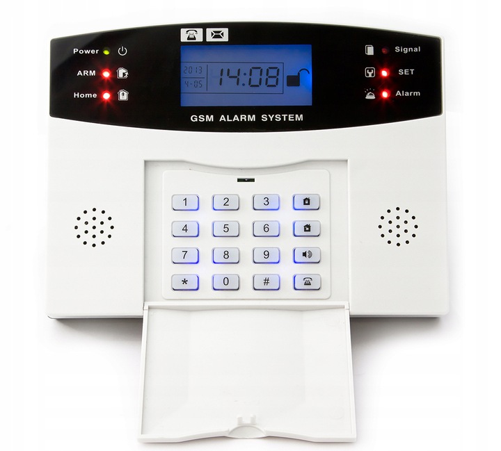 KOMPLETNY ALARM BEZPRZEWODOWY GSM+ KARTA SIM EAN (GTIN) 5907222214107