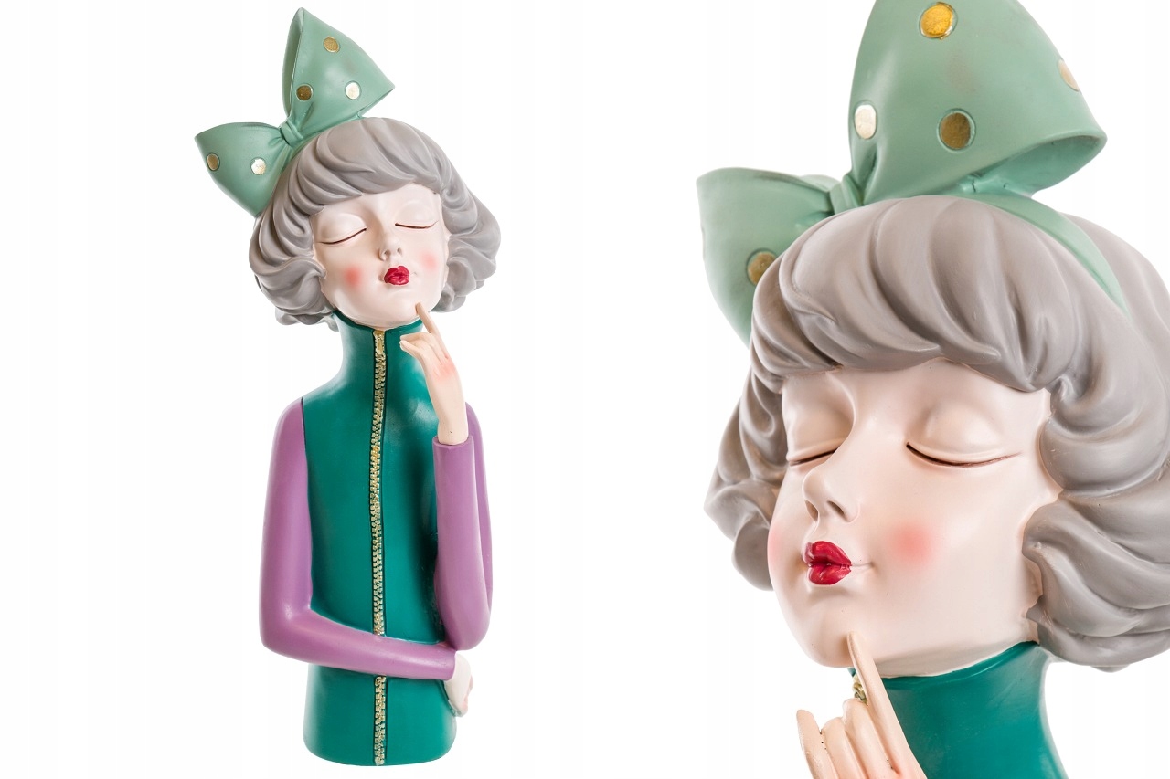 Polyresinová figurka dievčaťa ženy