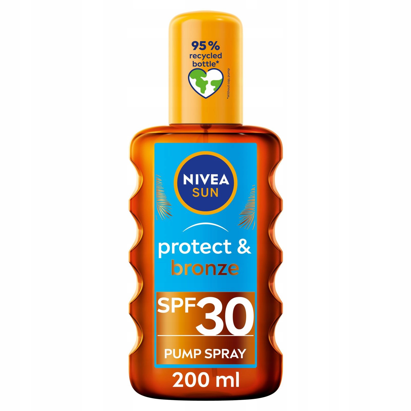 Opalovací olej ve spreji s ochranným faktorem Spf 30, bronzový olej 200 ml