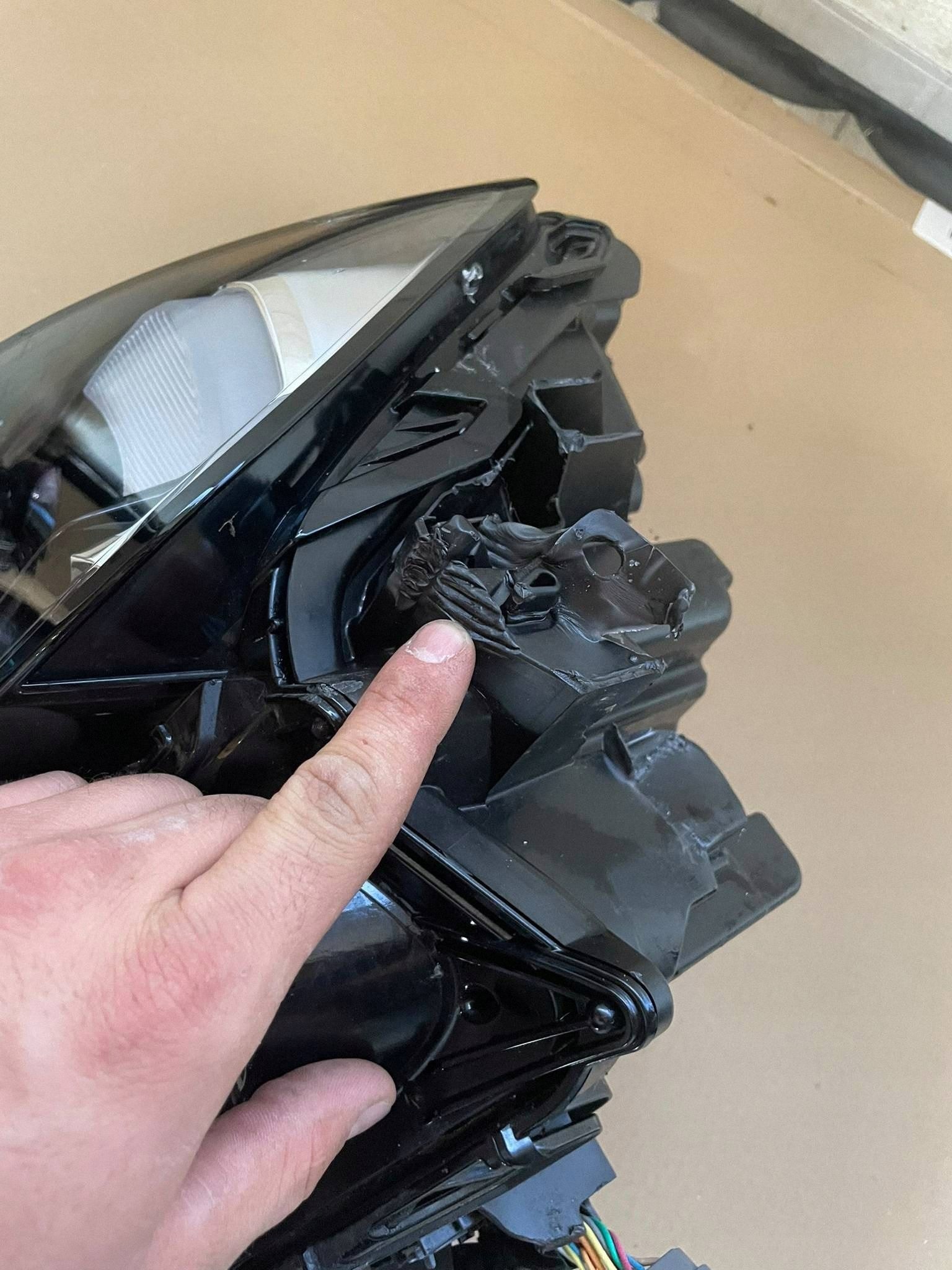 Reflektor light front side left Mazda CX-60 KR9R51040 "nrA"